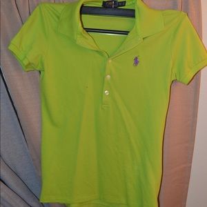 Polo collar top